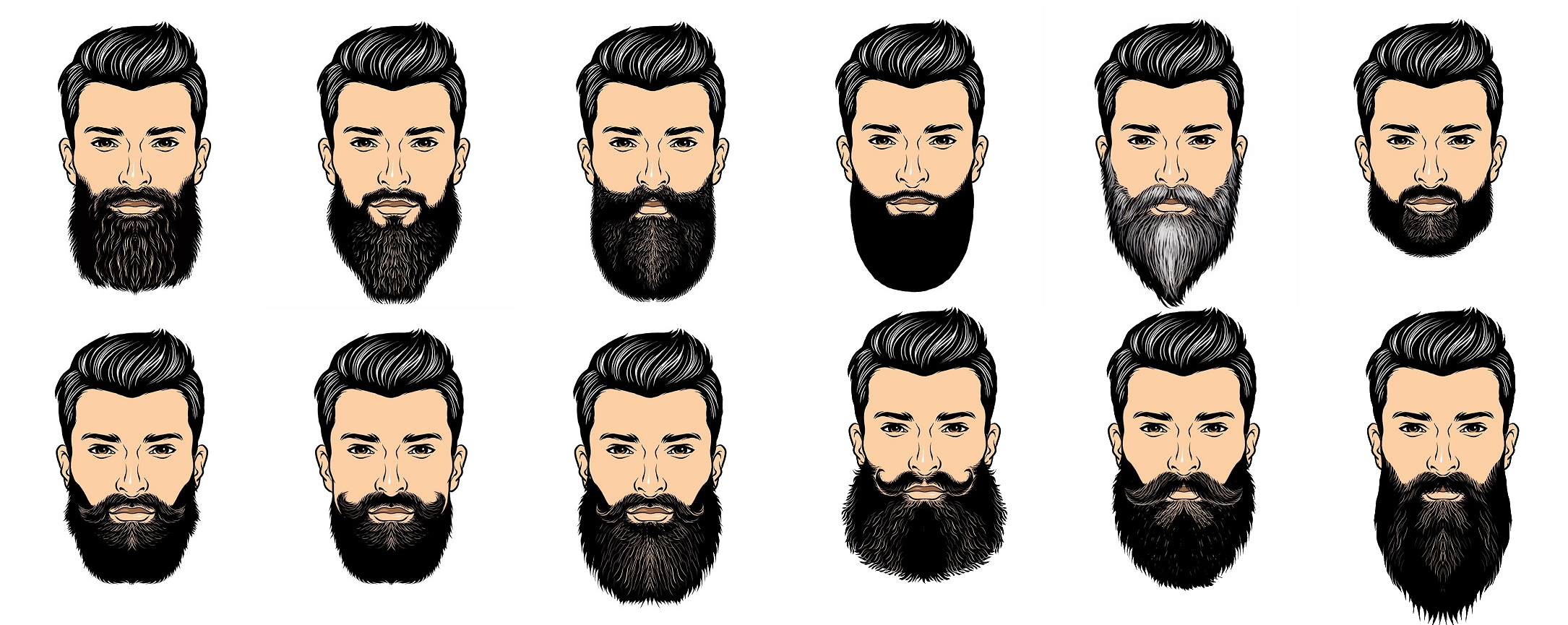 mens beard shapes